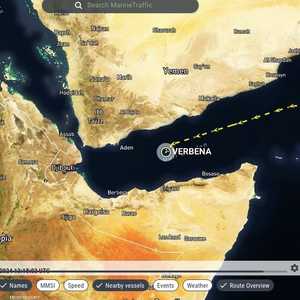 وقع الهجوم السفينة بخليج عدن