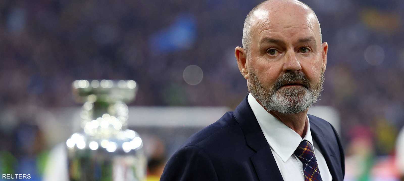 مدرب اسكتلندا ستيف كلارك