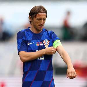 لاعب الوسط الكرواتي لوكا مودريتش