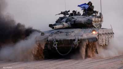 دبابة إسرائيل في غزة