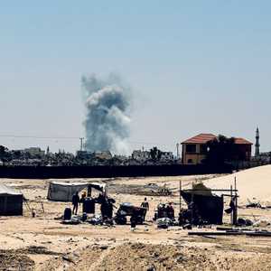 أرشيفية.. قصف إسرائيلي على رفح