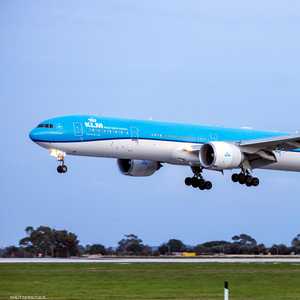 طائرة بوينغ 777 تابعة للخطوط الملكية في هولندا KLM