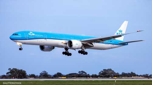 طائرة بوينغ 777 تابعة للخطوط الملكية في هولندا KLM
