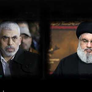 حسن نصر الله ويحيي السنوار