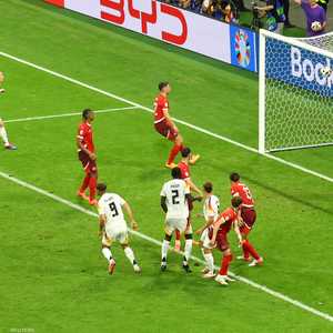 من المباراة بين الفريقين