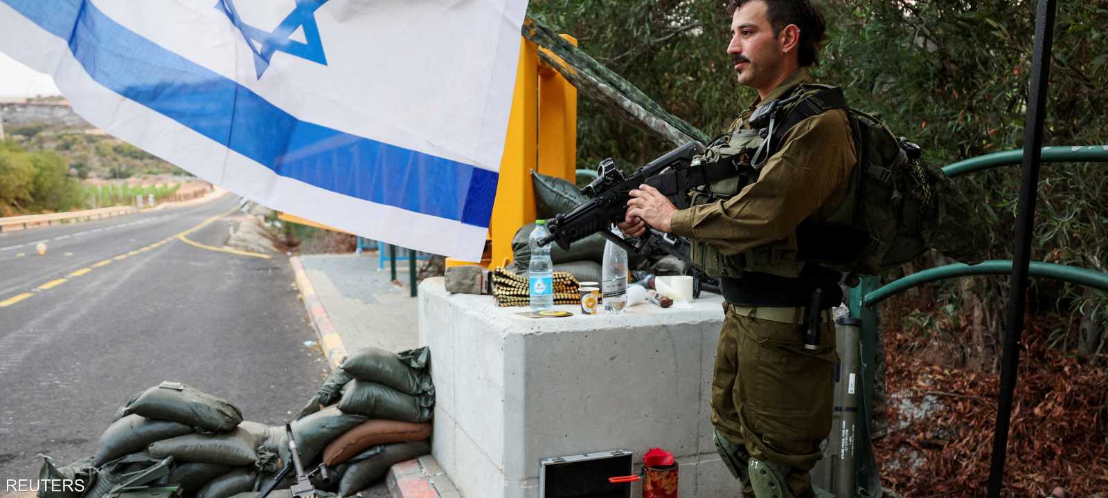 جندي إسرائيلي في شمال إسرائيل