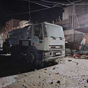 لقطة للغارة على سوريا وفقا للمرصد السوري