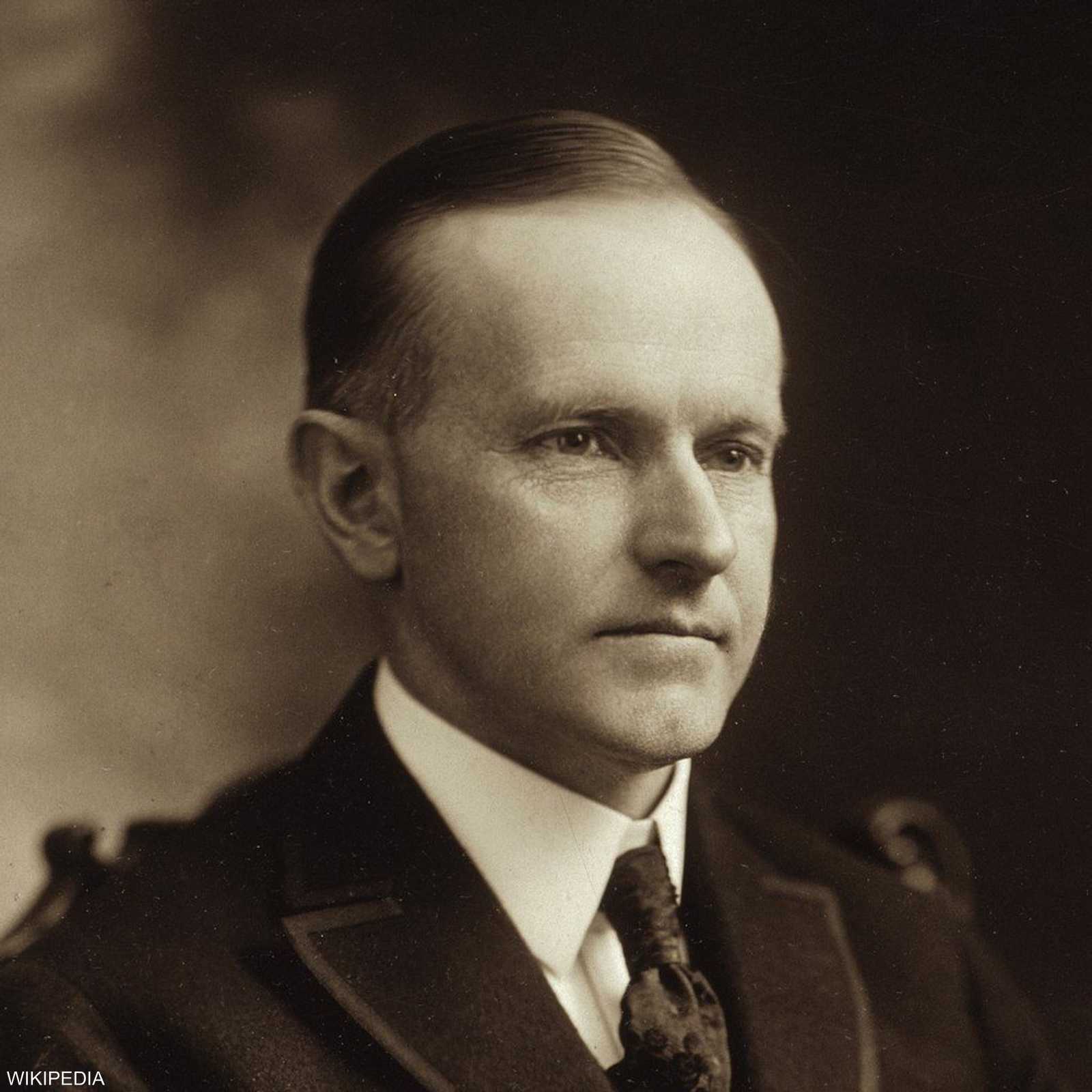 كالفين كوليدج فعل ذلك عام 1928