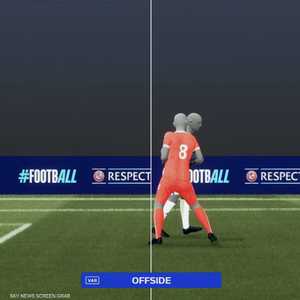 حالة التسلل المثيرة للجدل للاعب الدنمارك