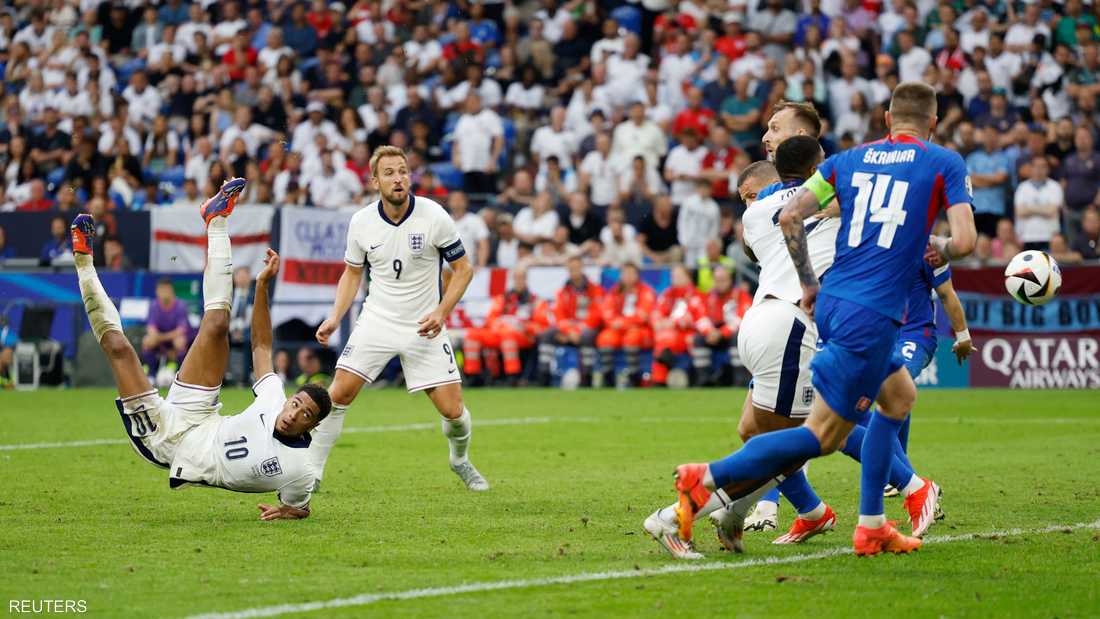 هدف بلينغهام أنقذ الإنجليز