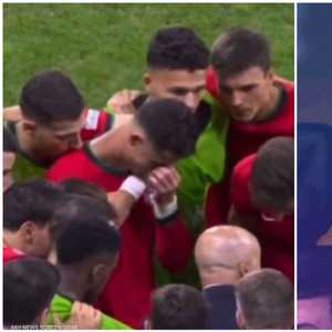 بكاء كريستيانو رونالدو ووالدته