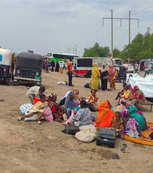 الحرب تشرد الآلاف في ولاية النيل الأزرق