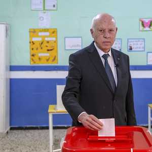 أرشيفية للرئيس التونسي قيس سعيّد