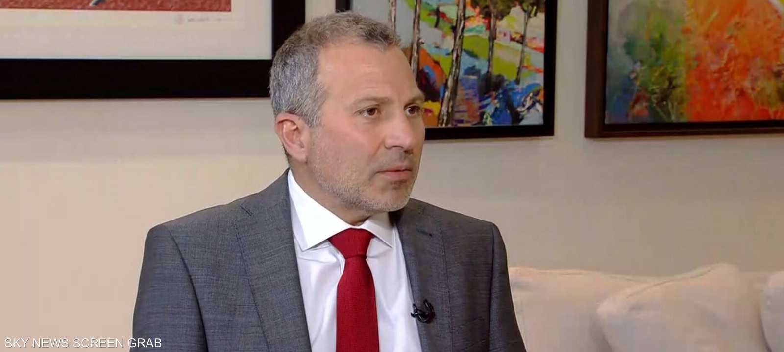 رئيس "التيار الوطني الحر" في لبنان جبران باسيل