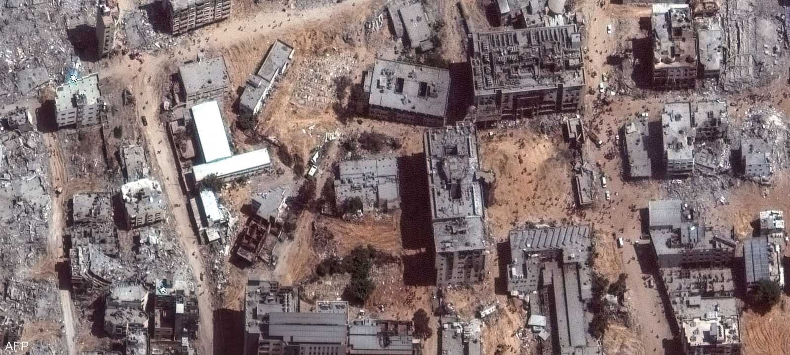مناطق كبيرة من غزة سويت بالأرض