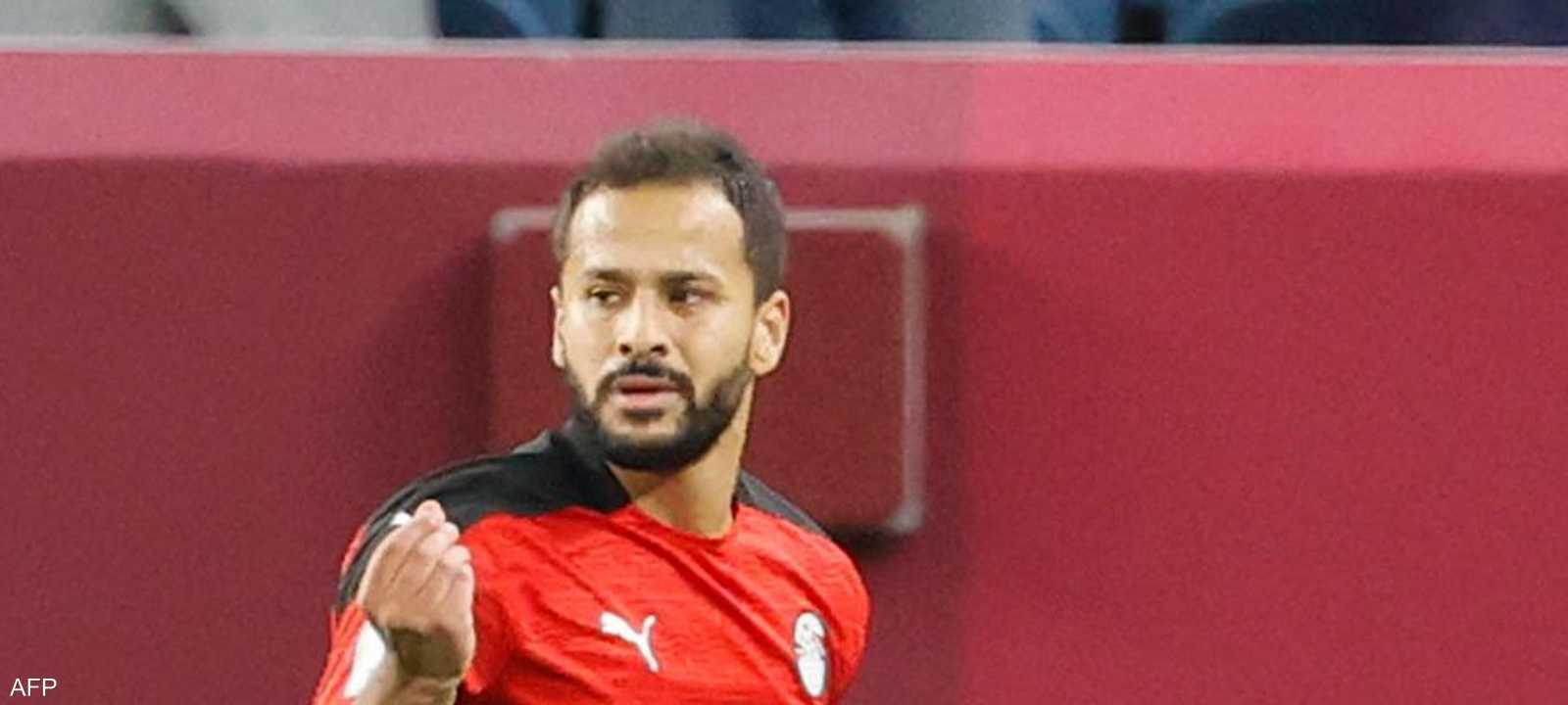 أحمد رفعت بقميص المنتخب المصري