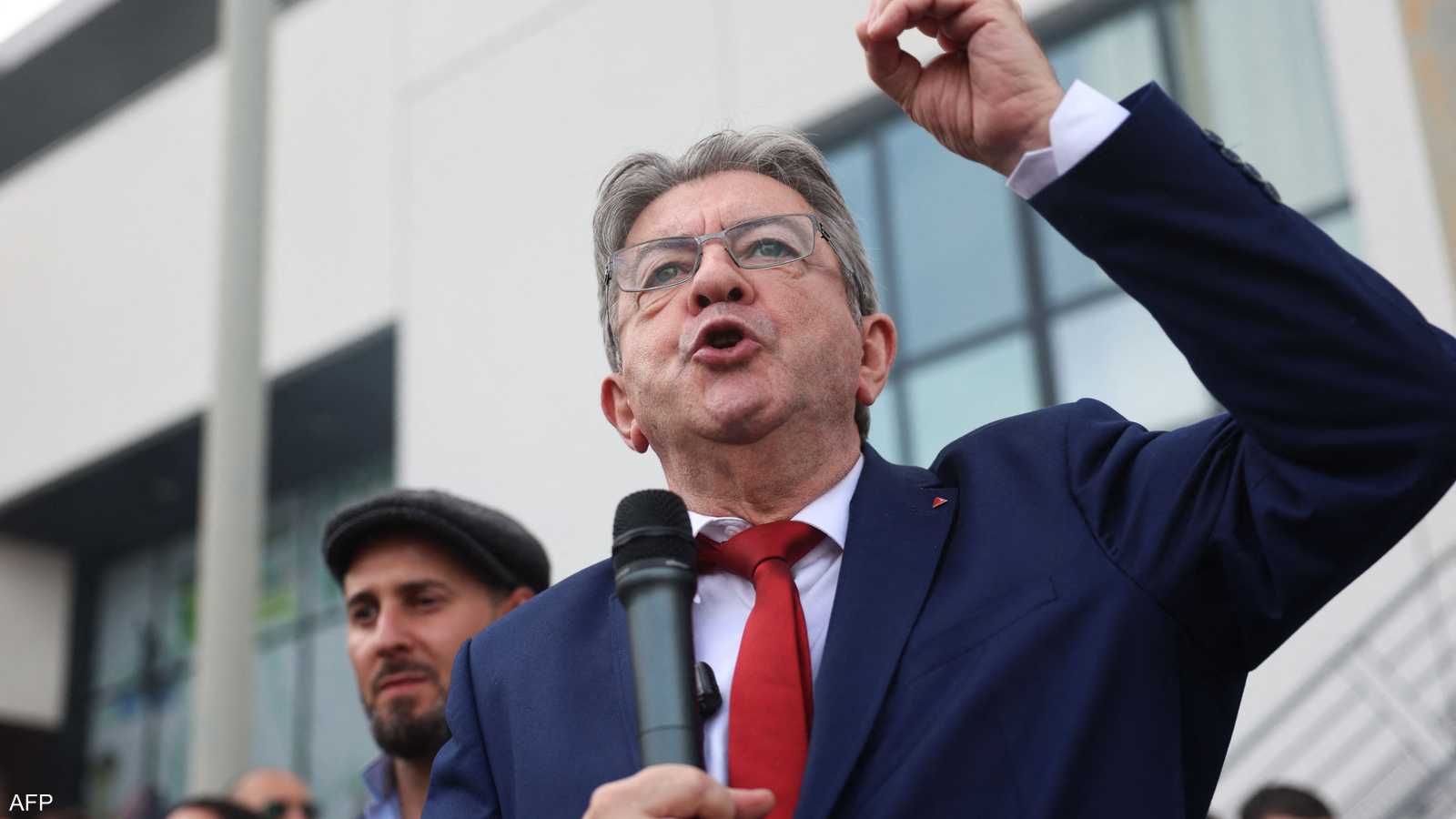 زعيم حزب فرنسا الأبية جان لوك ميلونشون