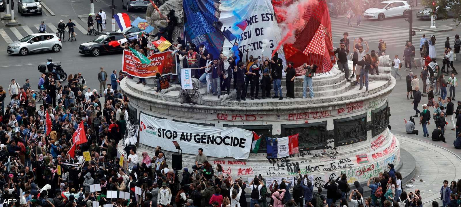 تجمع انتخابي لائتلاف اليسار في باريس