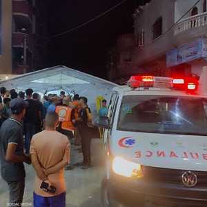 صور متداولة لاستقبال مشفى العودة عددا من الجرحى