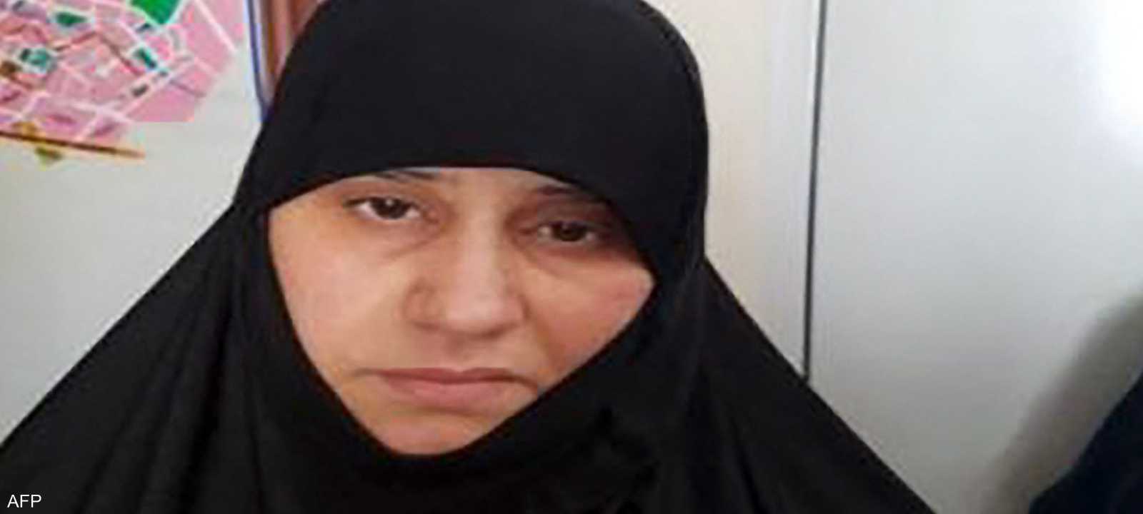 أسماء الكبيسي أرملة أبو بكر البغدادي