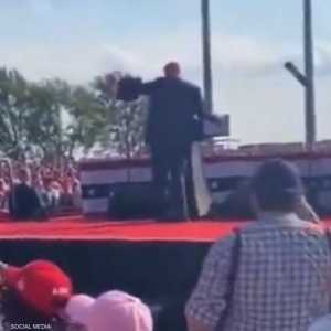 ترامب نجا من الرصاصة التي أصابت أذنه