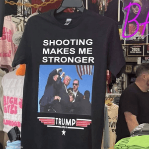 كتب على القمصان شعارات مثل "إطلاق النار يجعلني أقوى"