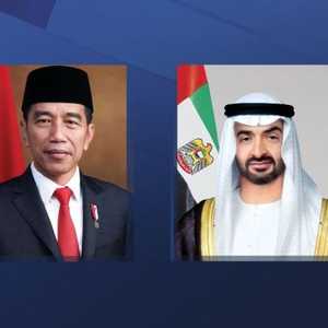 رئيس دولة الإمارات استقبل الرئيس الإندونيسي في أبوظبي