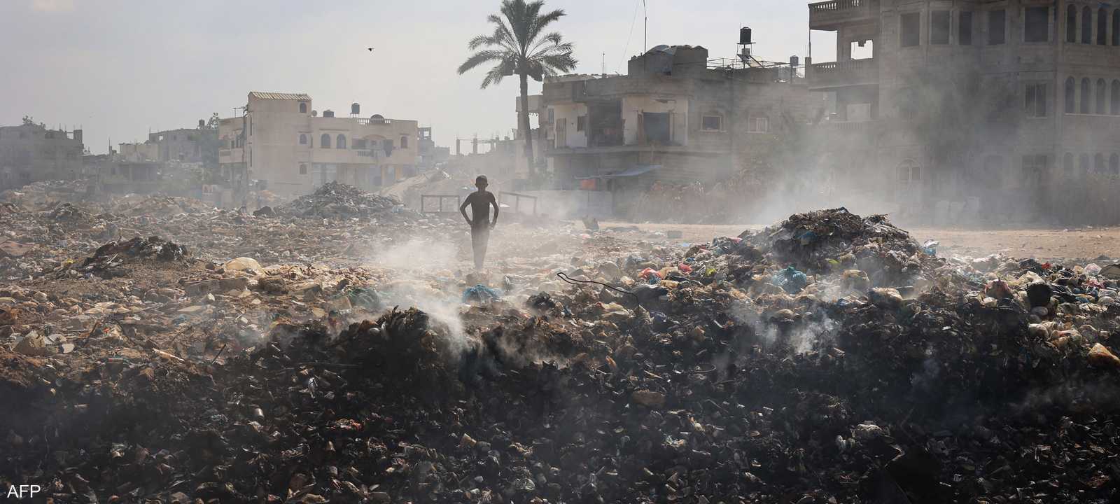 أثار القصف الإسرائيلي على قطاع غزة