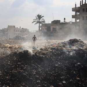 أثار القصف الإسرائيلي على قطاع غزة