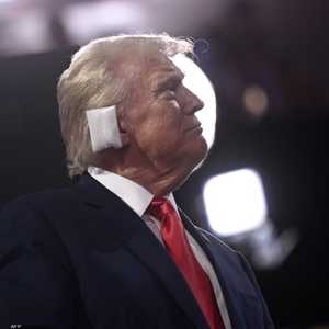 دونالد ترامب في أول ظهور له بعد محاولة الإغتيال