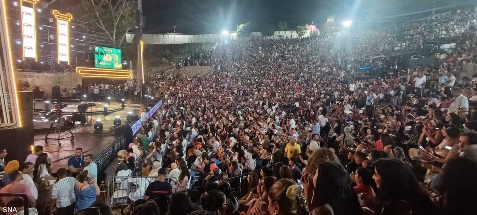 وائل كفوري ألهب مدرج مسرح قرطاج