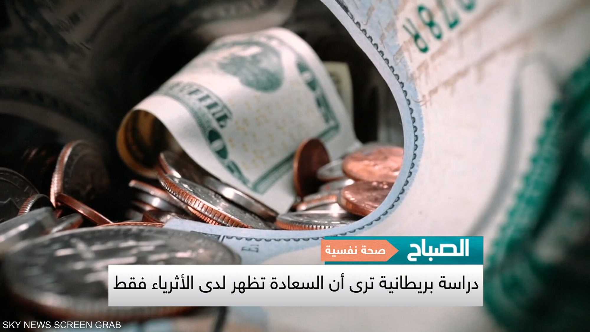 دراسة: السعادة تكمن في امتلاك المال.. لا في شيء آخر