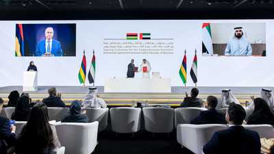 توقيع اتفاقية الشراكة الاقتصادية الشاملة بين الإمارات وموريش