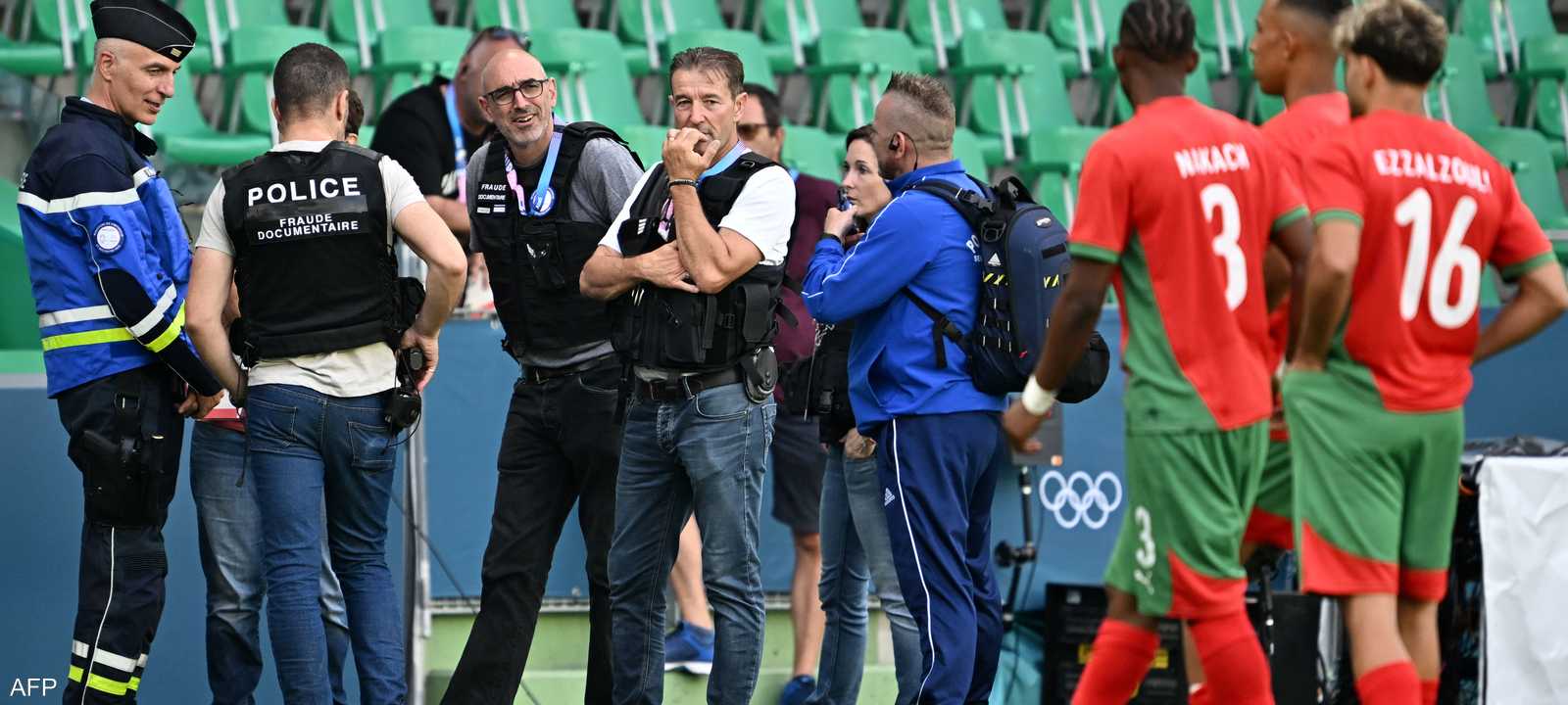 المباراة شهدت أحداث شغب