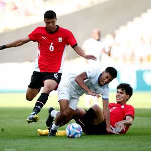 جانب من لقاء مصر والدومنيكان