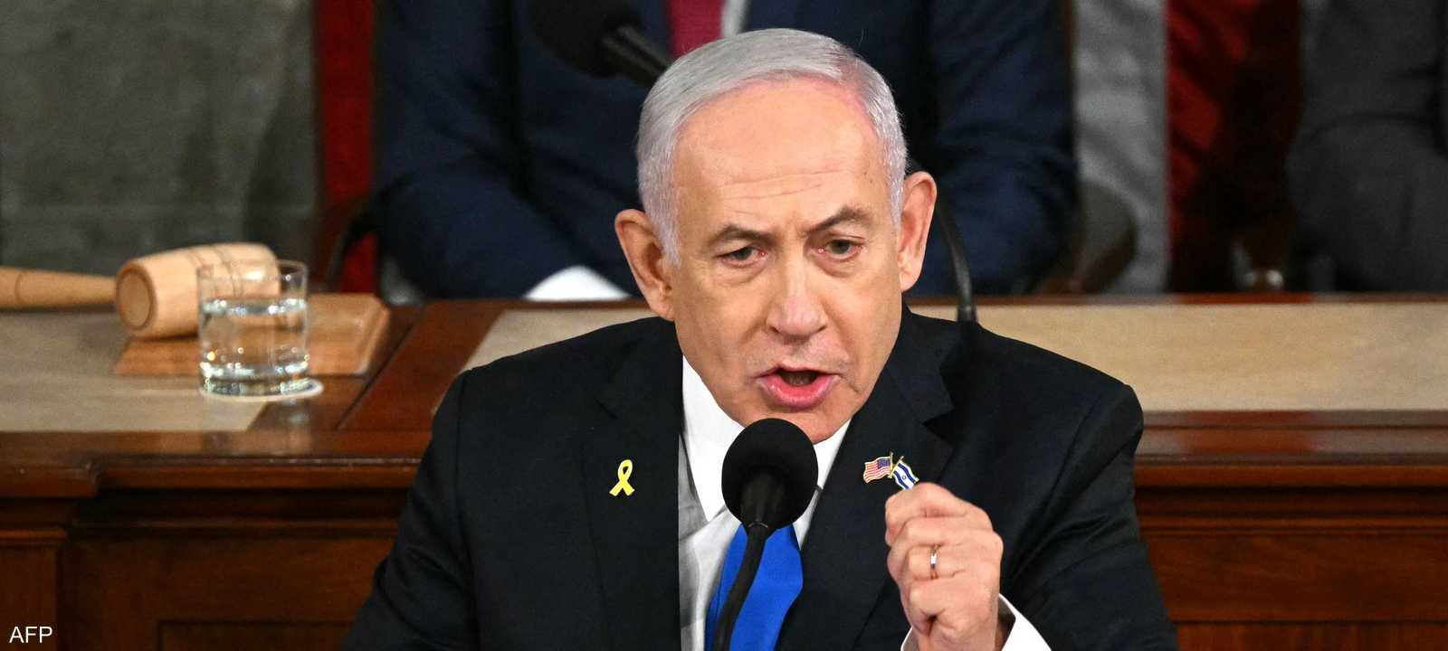 نتنياهو مخاطبا الكونغرس