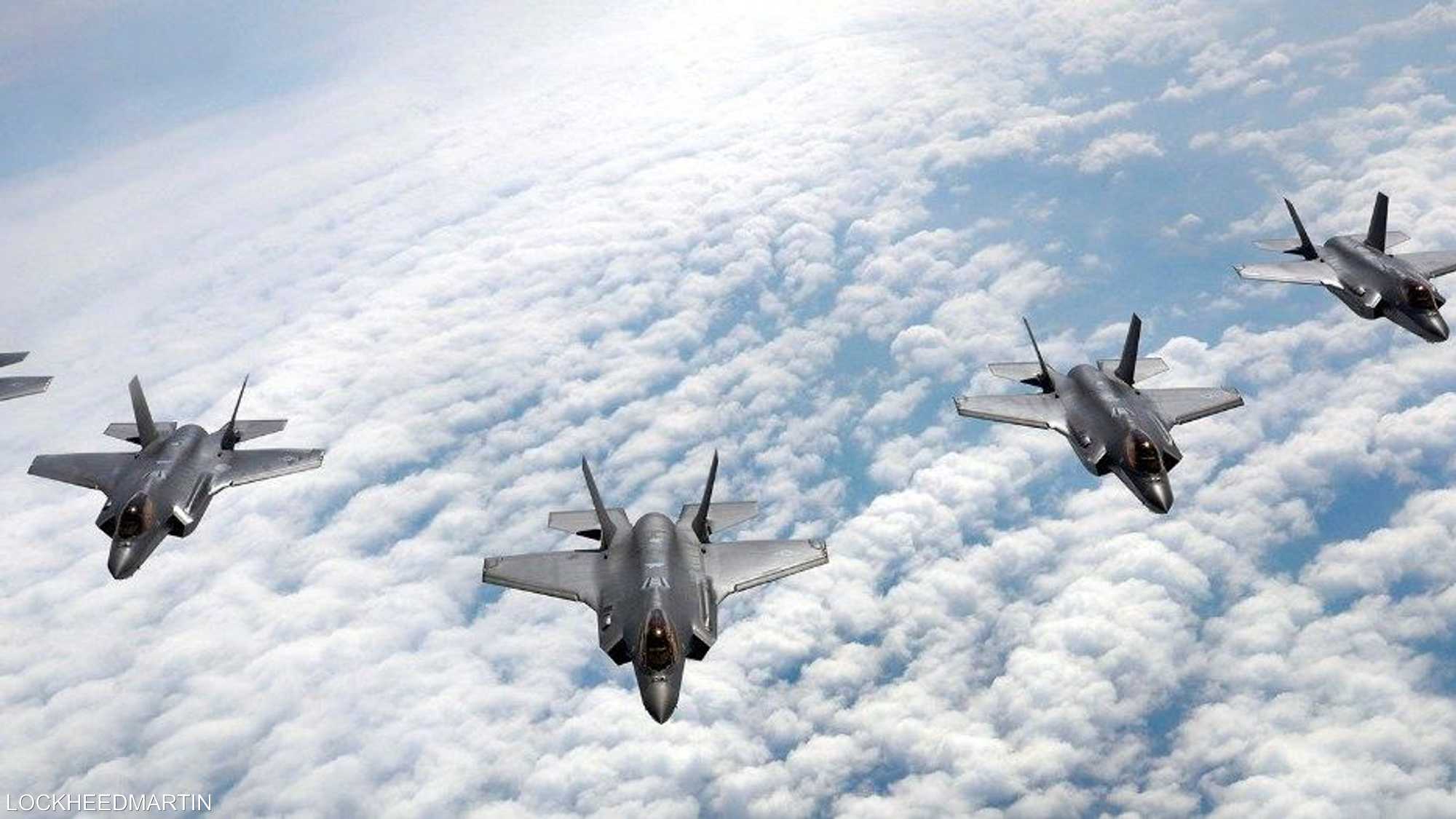مقاتلات أميركية من طراز f- 35