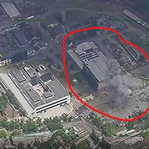 صواريخ إسكندر تدمر ورش إصلاح مدرعات أوكرانية بخاركيف