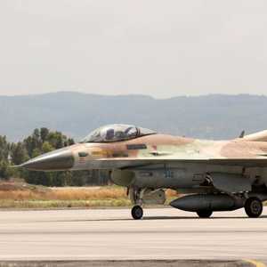 مقاتلة "إف-16" في رامات دافيد