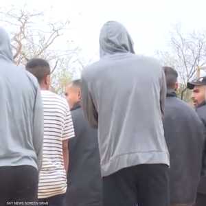 لقطات من عملية الاعتقال