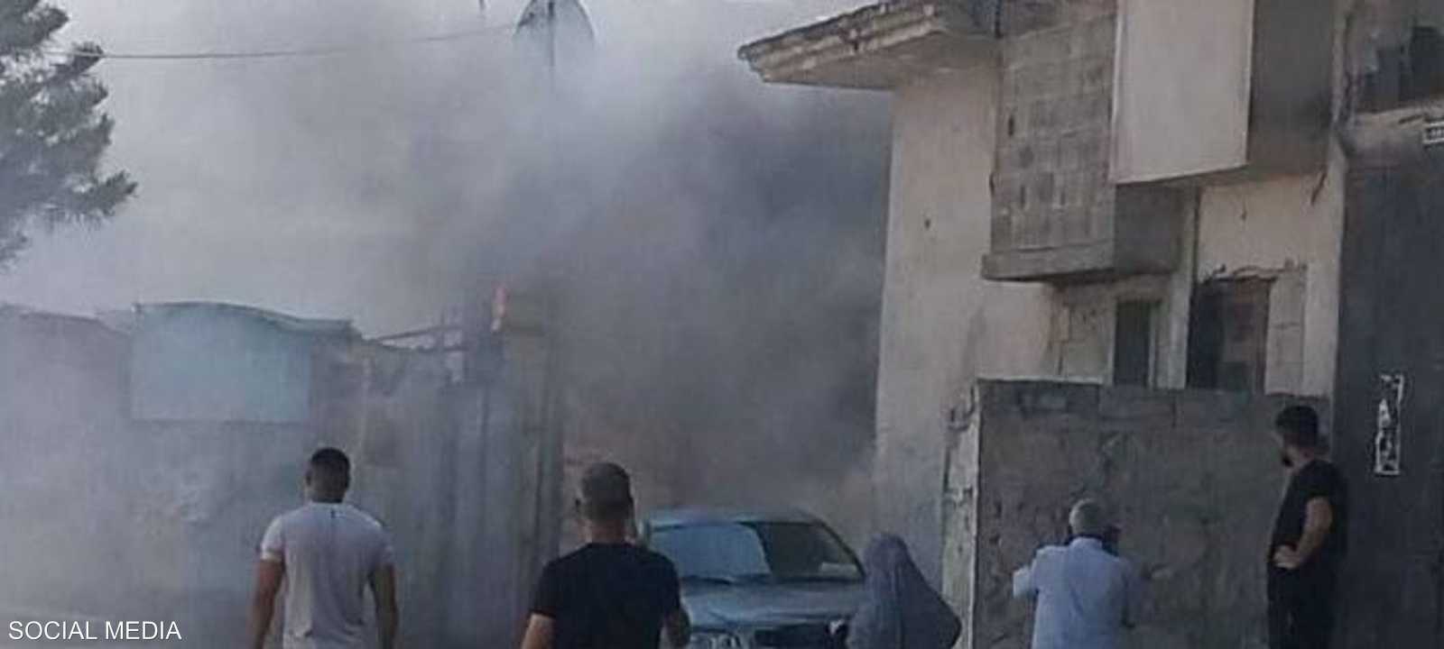 أدى القصف لإصابة 9 أشخاص