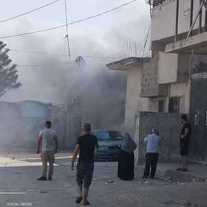 أدى القصف لإصابة 9 أشخاص