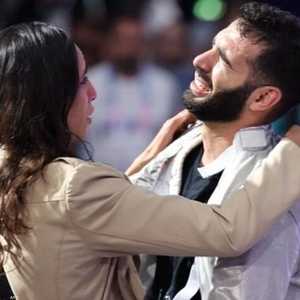 انهيار زياد السيسي بعد الهزيمة