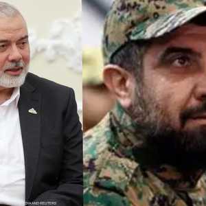 إسماعيل هنية وفؤاد شكر