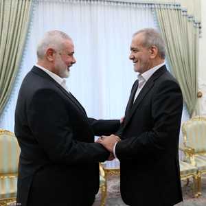 هنية التقى بزشكيان ساعات قبل اغتياله