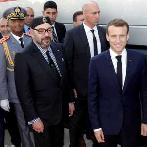 صورة أرشيفية للعاهل المغربي والرئيس الفرنسي