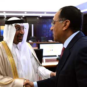 اجتماع بين مصطفى مدبولي وخالد الفالح