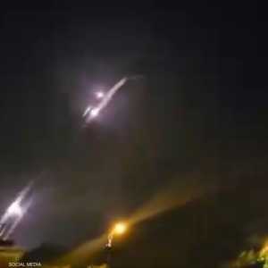 صواريخ في السماء