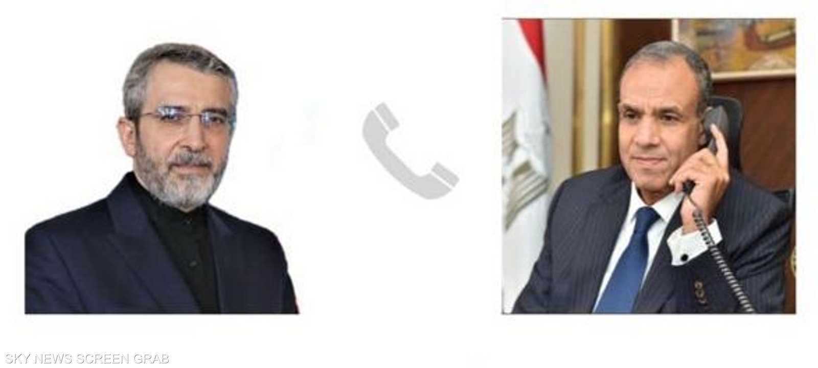 اتصال مصري-إيراني