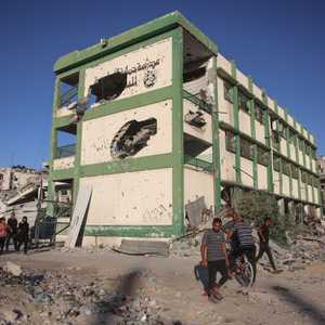 تقول إسرائيل إن المجمع استخدم كمخبأ لعناصر حماس